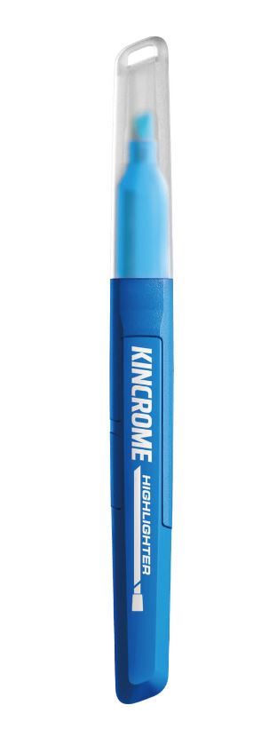 HIGHLIGHTER MARKER CHISEL TIP BLUE - K11764