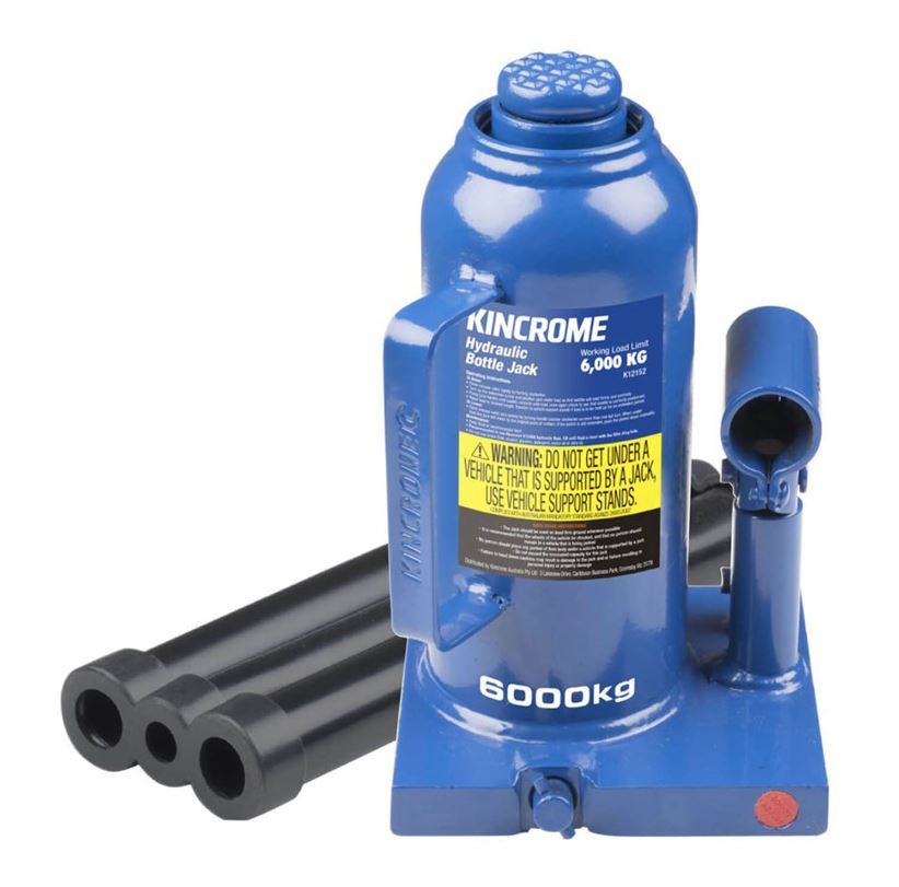 HYDRAULIC BOTTLE JACK 6,000KG - K12152