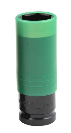 WHEEL NUT SUPER IMPACT SOCKET 22MM 1/2" DRIVE - K2185