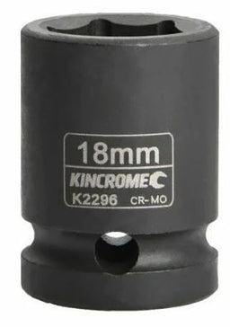 IMPACT SOCKET 18MM 1/2" DRIVE - K2296