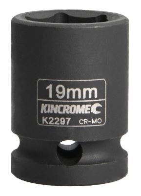 IMPACT SOCKET 19MM 1/2" DRIVE - K2297