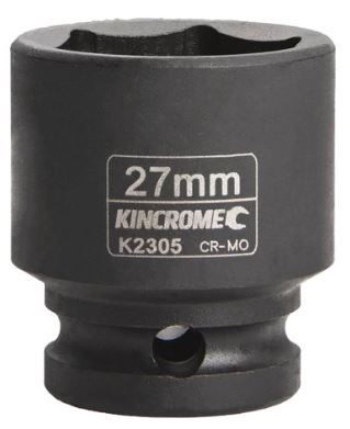 IMPACT SOCKET 27MM 1/2" DRIVE - K2305