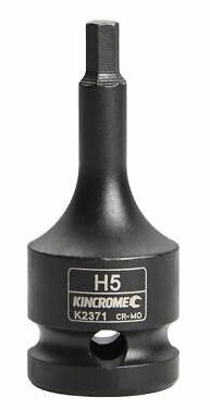 HEX IMPACT SOCKET 5MM X 60MM 1/2" DRIVE - K2371
