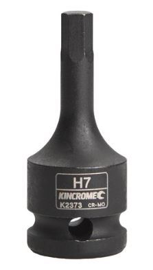 HEX IMPACT SOCKET 7MM X 60MM 1/2" DRIVE - K2373