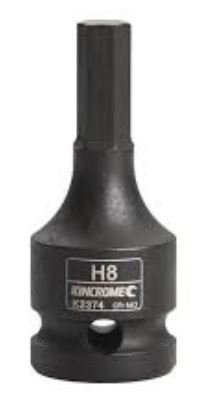 HEX IMPACT SOCKET 8MM X 60MM 1/2" DRIVE - K2374
