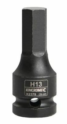 HEX IMPACT SOCKET 13MM X 60MM 1/2" DRIVE - K2379
