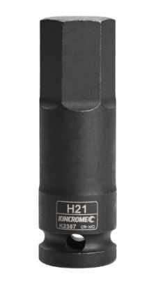 HEX IMPACT SOCKET 21MM X 78MM 1/2" DRIVE - K2387