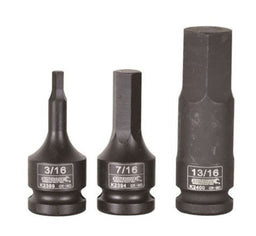 HEX IMPACT SOCKET 5/16" X 60MM 1/2" DRIVE - K2392