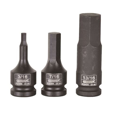 HEX IMPACT SOCKET 11/16" X 78MM 1/2" DRIVE - K2399
