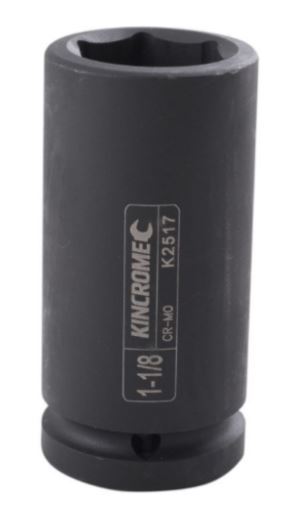 DEEP IMPACT SOCKET 1-1/8" 3/4" DRIVE - K2517