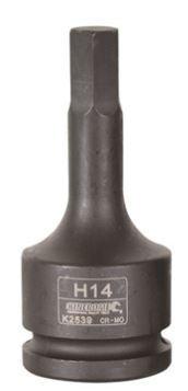 HEX IMPACT SOCKET 14MM X 100MM 3/4" DRIVE - K2539