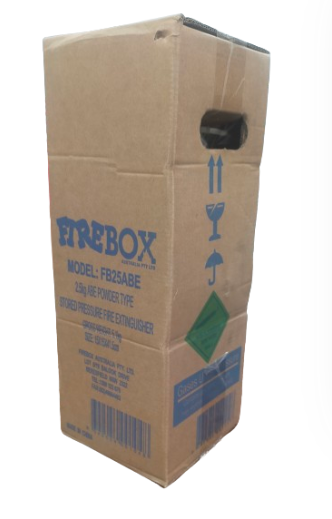 FIRE EXTINGUISHER 2.5KG ABE WITH WALL BRACKET - FEXT2.5
