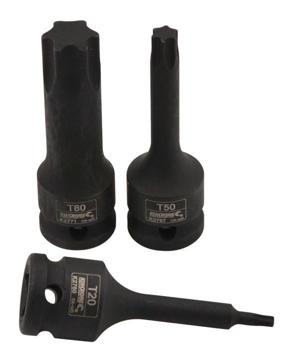 TORX IMPACT SOCKET T27 X 78MM 1/2" DRIVE - K2762