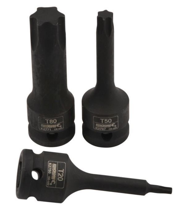 TORX IMPACT SOCKET T30 X 78MM 1/2" DRIVE - K2763