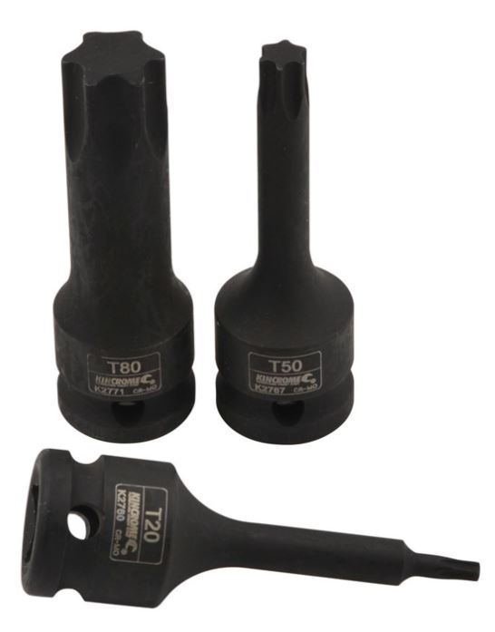 TORX IMPACT SOCKET T47 X 78MM 1/2" DRIVE - K2766