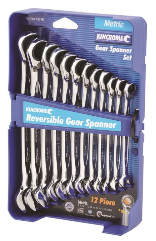 12P REVERSE GEAR SPANNER-MET - K3019