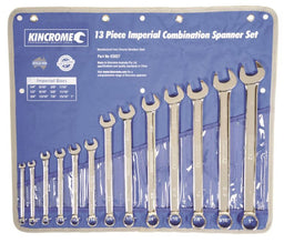 COMBINATION SPANNER SET 13 PIECE - IMPERIAL - K3027