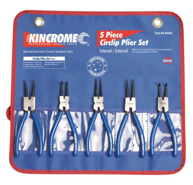 CIRCLIP PLIERS SET 5 PIECE - K4040