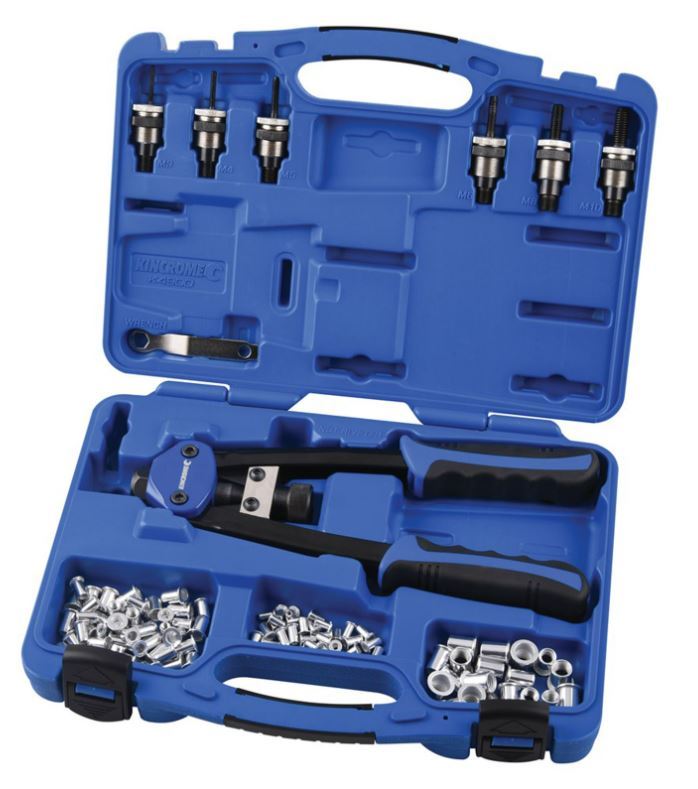 NUT RIVETER KIT TWIN HANDLE 68 PIECE - K4900