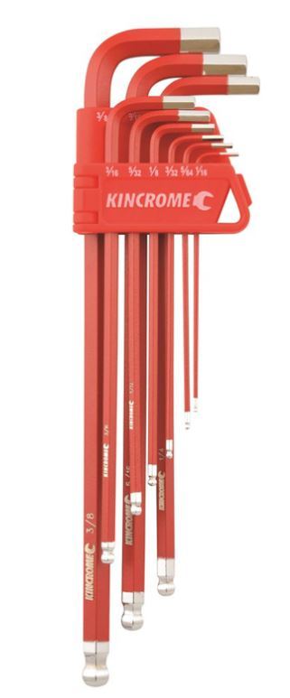 BALL POINT HEX KEY SET LONG SERIES 9 PIECE - K5042