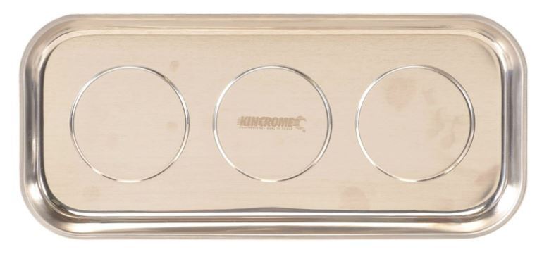 TRIPLE MAGNETIC PARTS TRAY RECTANGLE - K8072