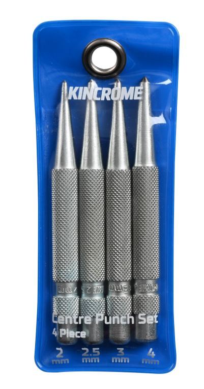 CENTRE PUNCH SET 4 PIECE - SMALL - K9435