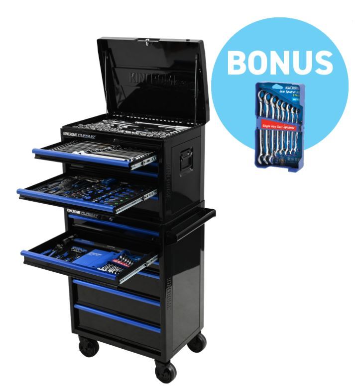 PURSUIT WORKSHOP TOOL KIT 209 PIECE 11 DRAWER 26" - P1931B