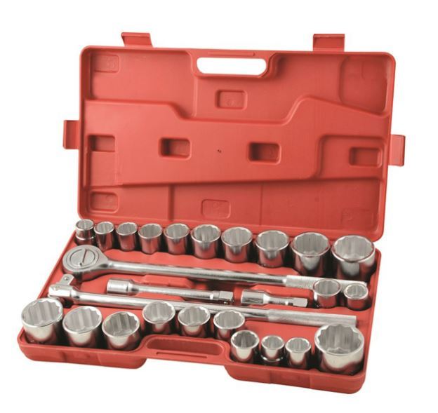 SOCKET SET 26 PIECE 3/4" DRIVE - METRIC & IMPERIAL - S2002