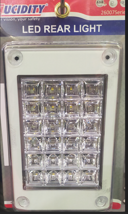 REAR INSERT ONLY REVERSE / CLEAR SUITS JUMBO - 26007CK-VBL