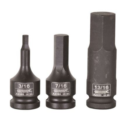 HEX IMPACT SOCKET 11/16" X 78MM 1/2" DRIVE - K2399