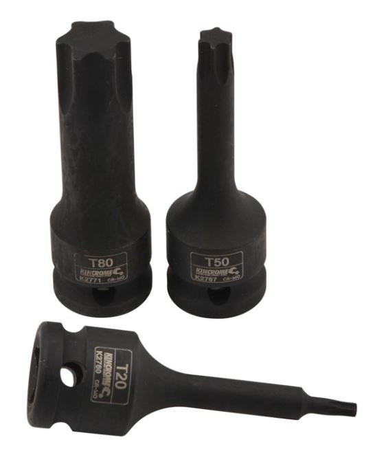 TORX IMPACT SOCKET T27 X 78MM 1/2" DRIVE - K2762