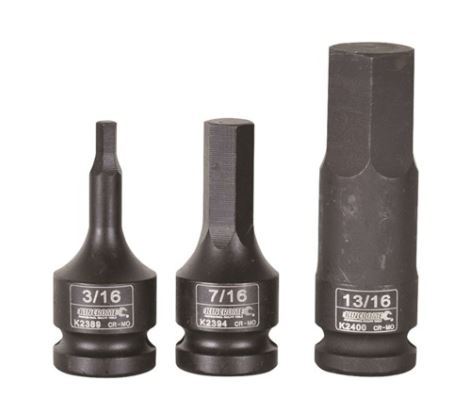 HEX IMPACT SOCKET 5MM X 78MM 1/2" DRIVE - K23715