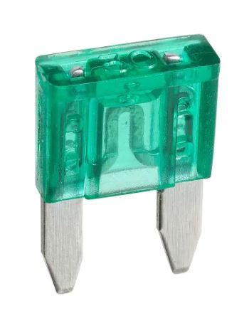 30 AMP GREEN MINI BLADE FUSE (BOX OF 50) - 52730