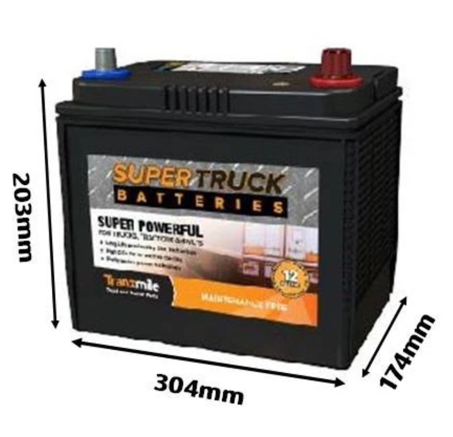 SUPERTRUCK MAINTENANCE FREE BATTERY 810CCA +RHS - TMMF95D31L