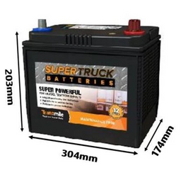 SUPERTRUCK MAINTENANCE FREE BATTERY 810CCA +RHS - TMMF95D31L