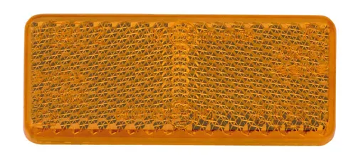 AMBER REFLECTOR ADHES 70MM X 28MM - 84036.1