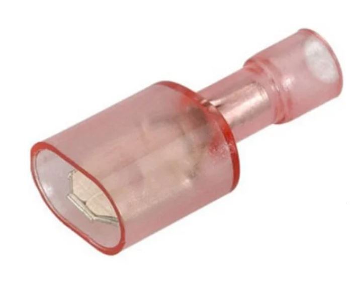 FULLY INSULAT - 6.3 X 0.8MM MALE BLADE TERMINL RED - 56111