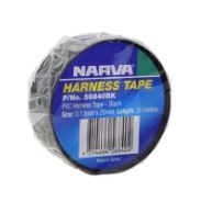 25MM PVC HARNESS TAPE (BLACK) - 56840BK