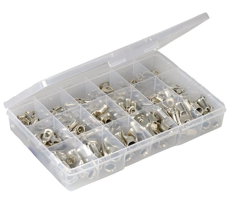 STRAIGHT BARREL CABLE LUG ASSORTMENT - 57149