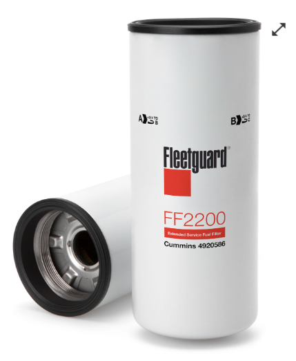FLEETGUARD FILTER FUEL CUMMINS ISX - ZFGFF2200