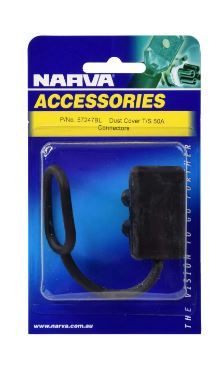 RUBBER COVER 50A CONNECTORS (BLISTER PACK) - 57247BL