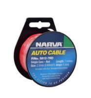 5A 2.5MM RED SINGLE CORE CABLE (7M) - 5812-7RD
