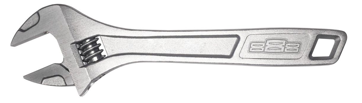 ADJUSTABLE WRENCH 300MM CHROME - T818030