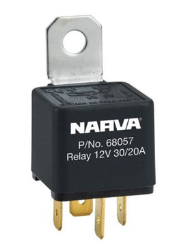 12V 30A/20A CHANGE-OVER 5 PIN RELAY - REVERSE PIN - 68057BL