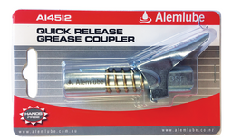 ALEMLUBE QUICK RELEASE GREASE GUN COUPLER - A14512