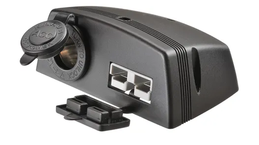 50A/ACC TWIN SOCKET S/MNT - 81161BL