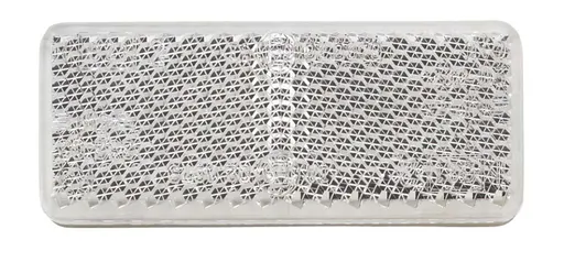 CLEAR RETRO REFLECTOR 70X28 SELF ADHESIVE BL (2) - 84035BL