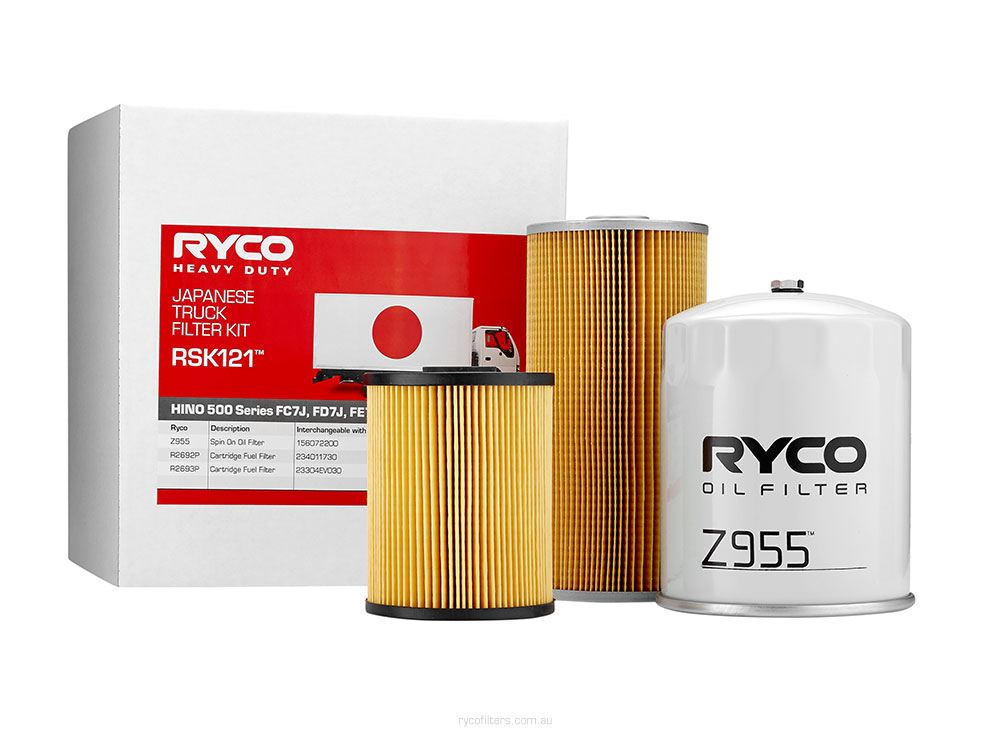 RYCO HD SERVICE KIT HINO 500 FC7J, FD7J, FE7J (E5) - RSK121
