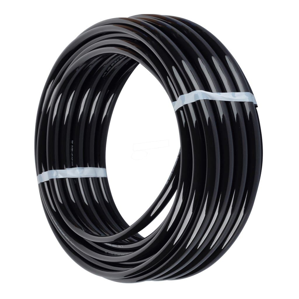 NYLON TUBE 3/8 BLACK - 150M ROLL REINFORCED - T141-6R-150M