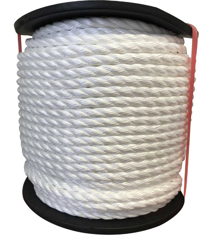 12MM X 125M COIL SILVER ROPE - ANC218534125M